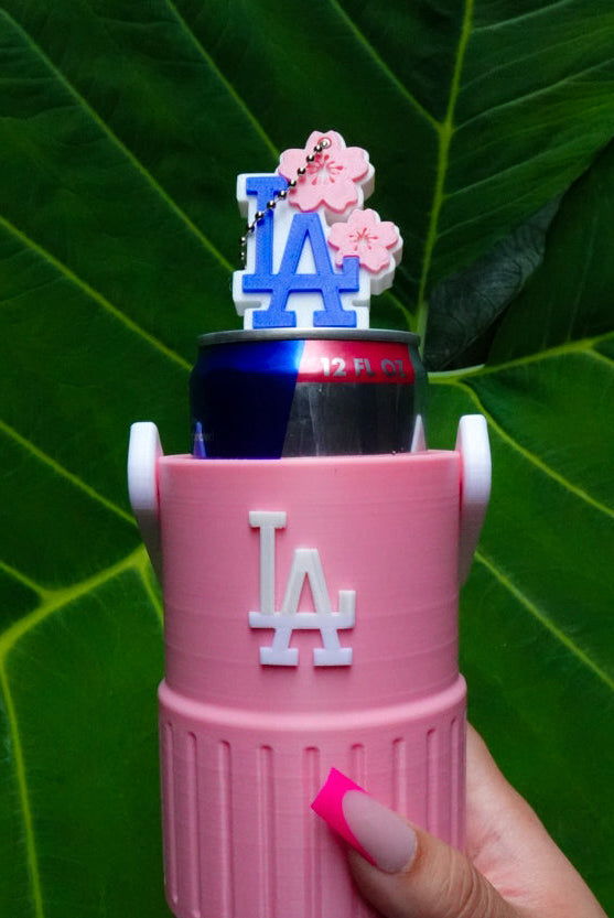 LA Cherry Blossom Can Opener Keychain