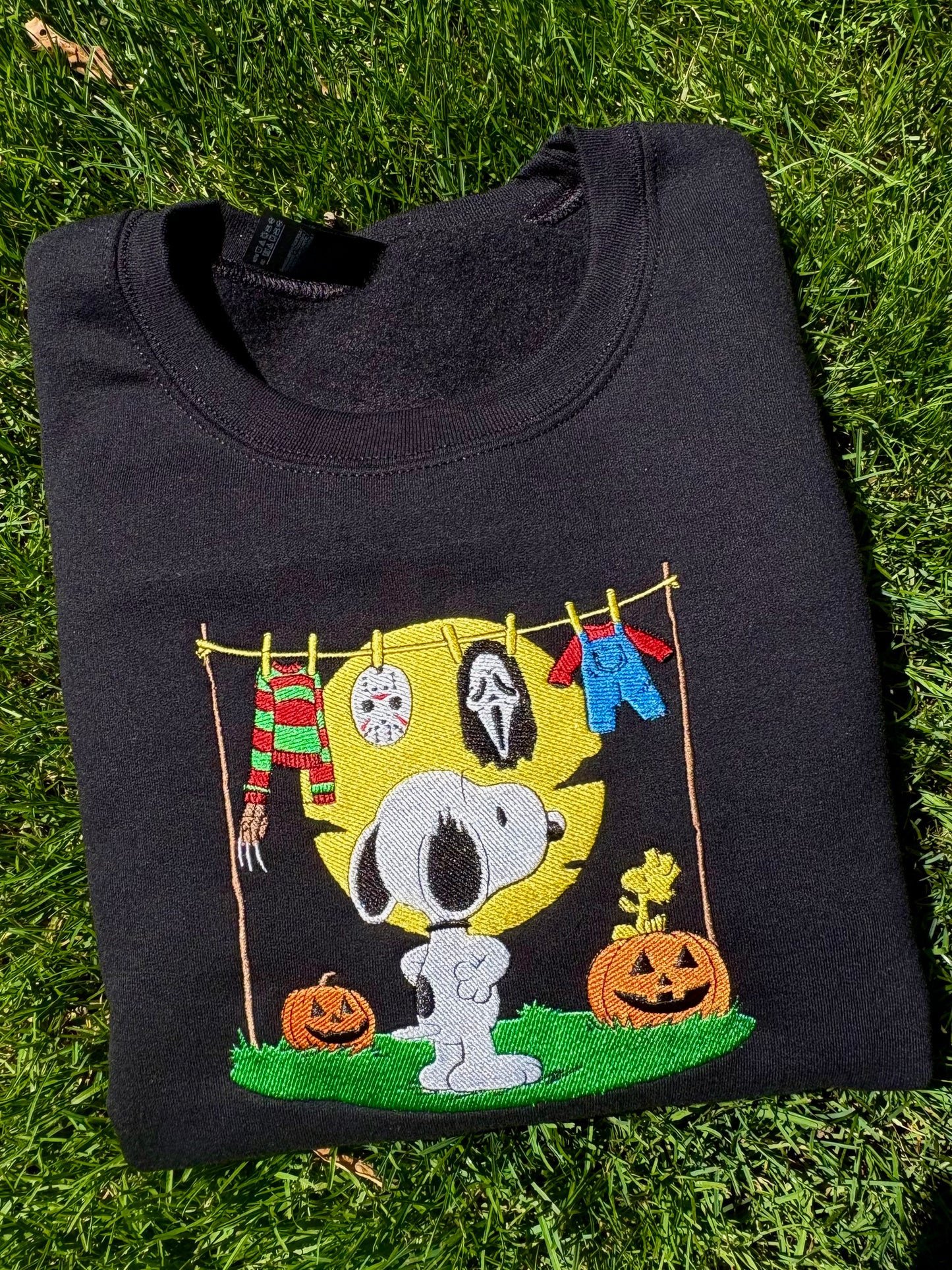 Killer Dog OOTD Embroidered Sweater