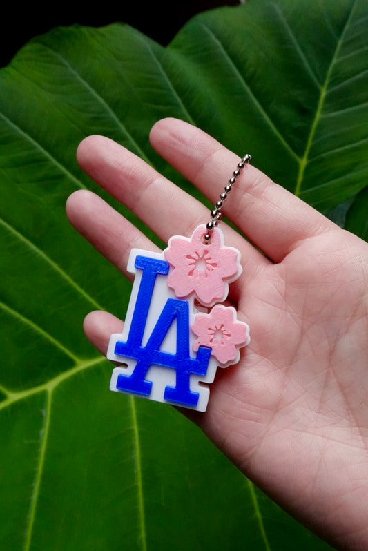 LA Cherry Blossom Can Opener Keychain