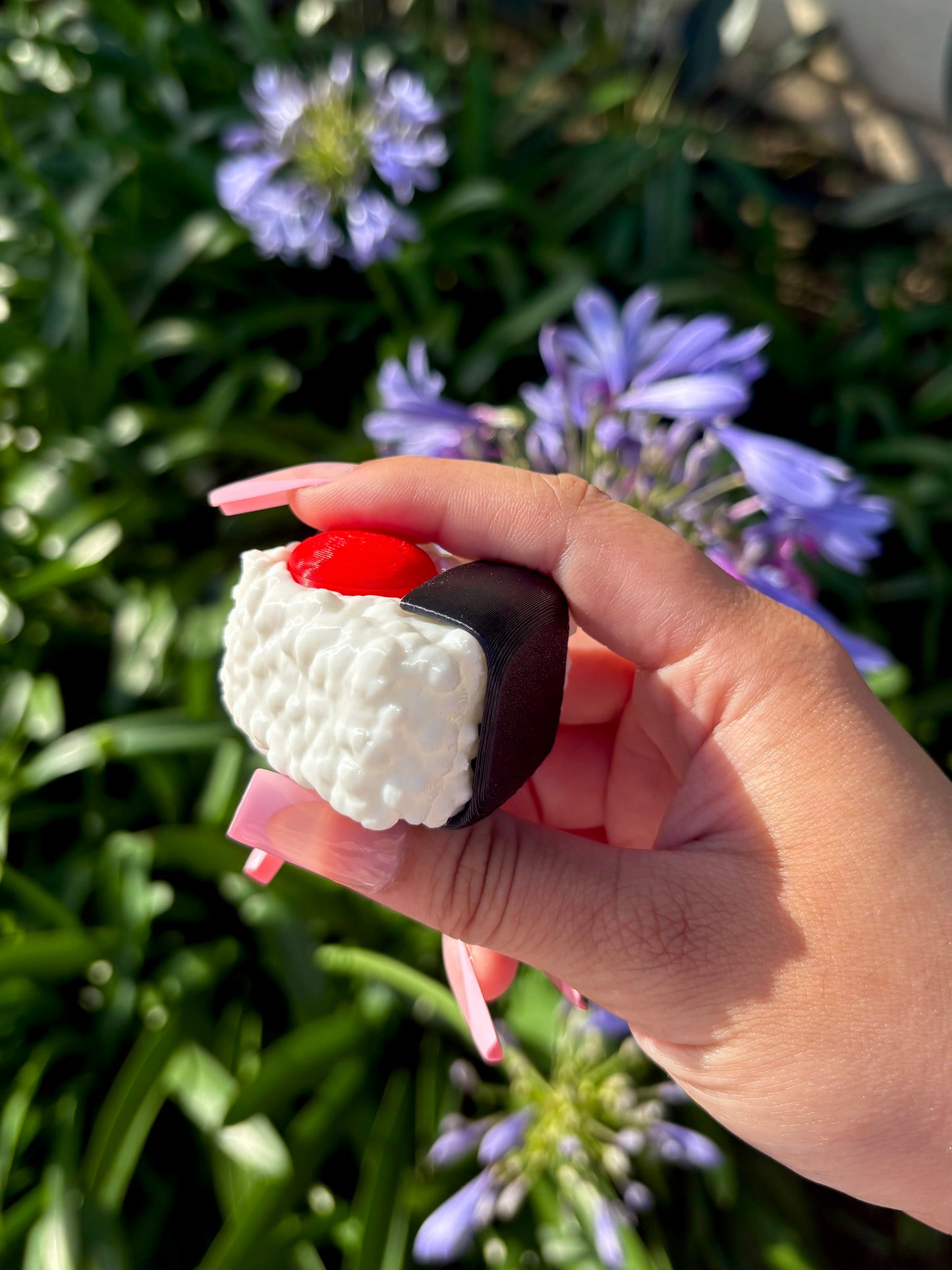 Umeboshi Onigiri Clicker Keychain