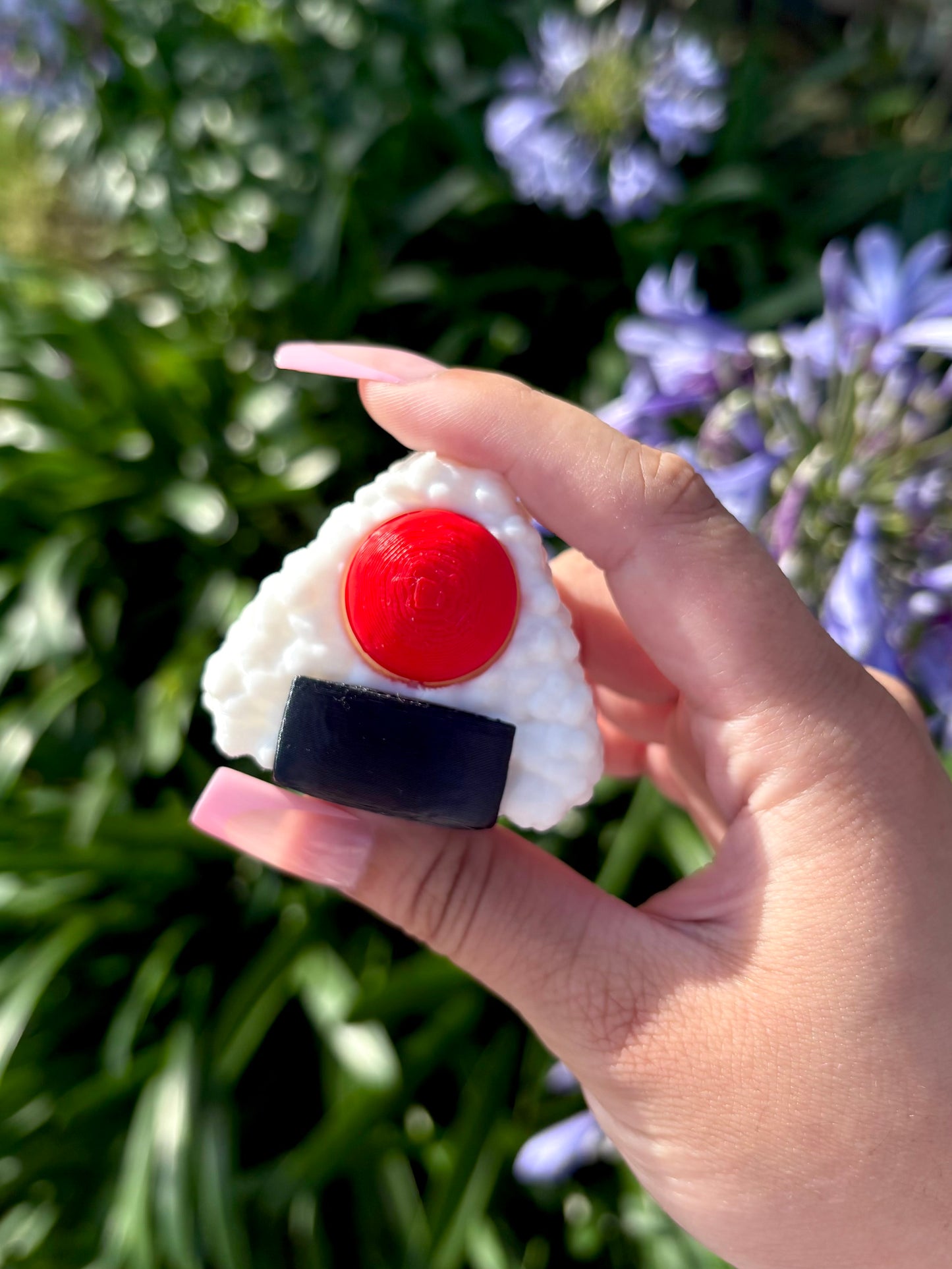 Umeboshi Onigiri Clicker Keychain